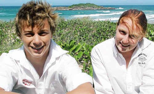 Josh McBrien and Leila Walker produced strong performances at the Coolangatta Gold. Josh McBrien and Leila Walker produced strong performances at the Coolangatta Gold.